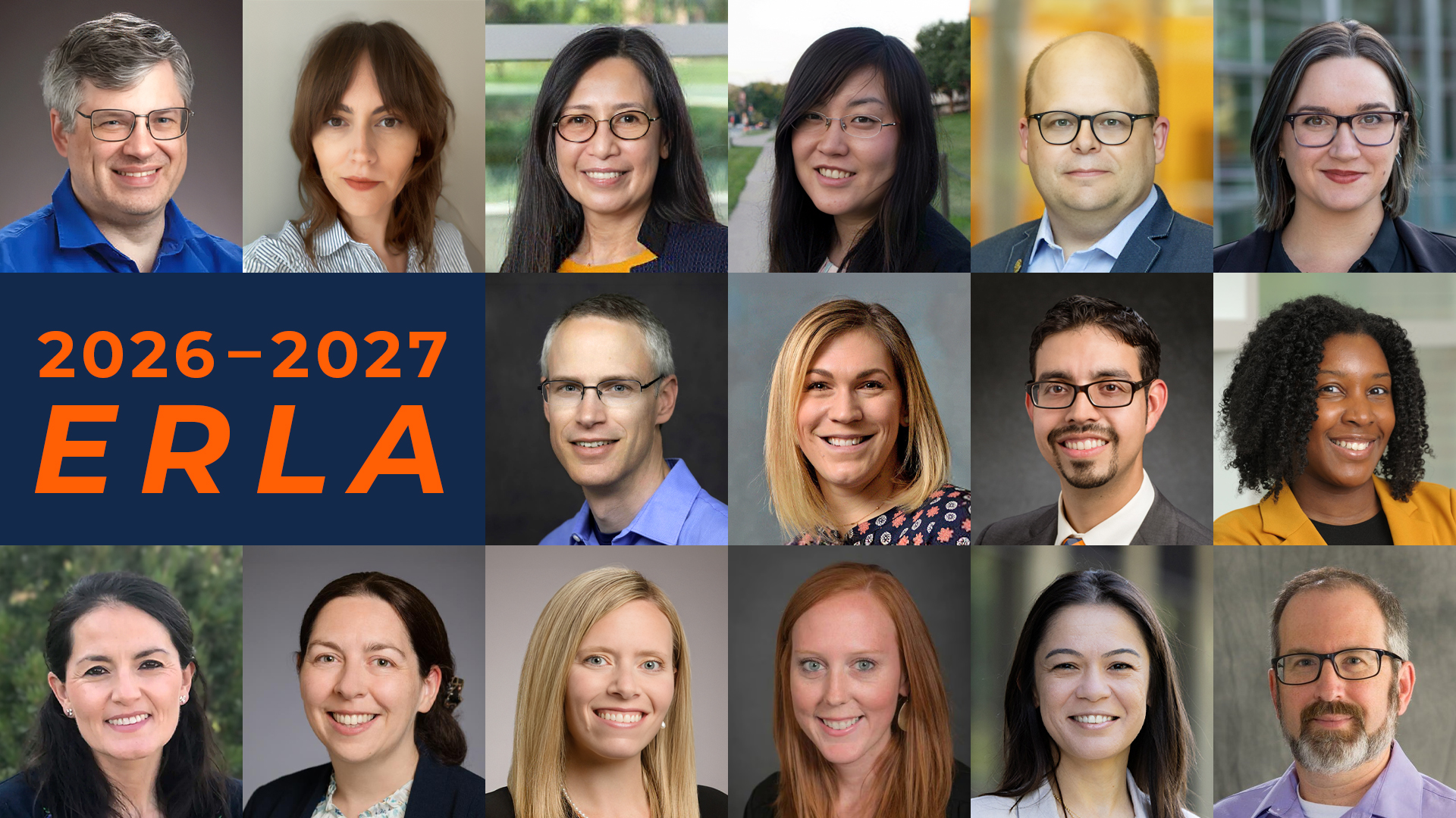collage of the 2026-2027 ERLA Cohort