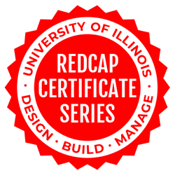seal for University of Illinois REDCap Certificate Series
