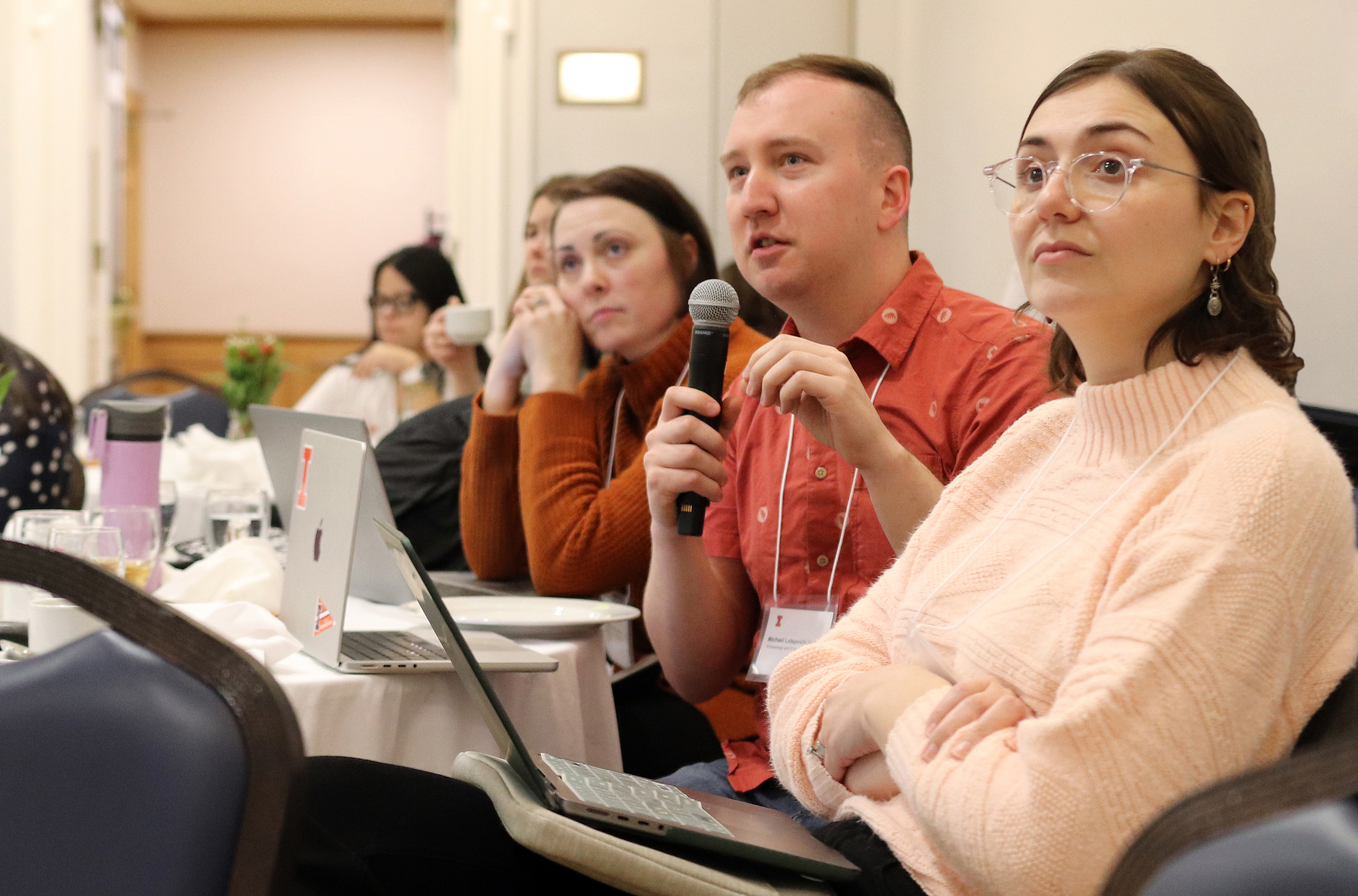 Attendees gather during the Health Equity Research Collaboration Workshop